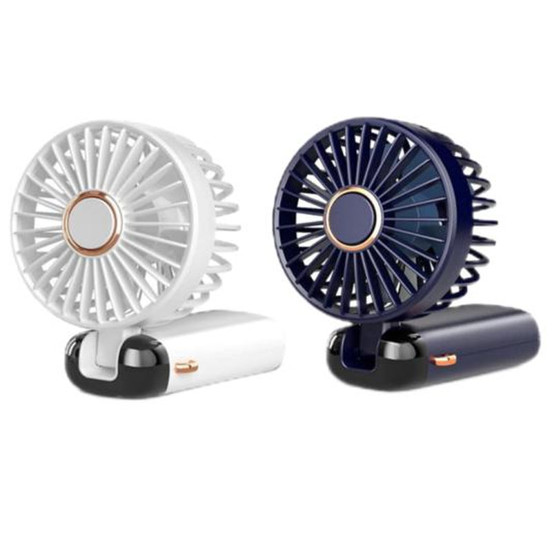 Koonie Portable Handheld Fan - Versatile Rechargeable Fan with 8-Hour Runtime, Digital Display, 5 Speed Settings, and Adjustable Design for Indoor and Outdoor Comfort