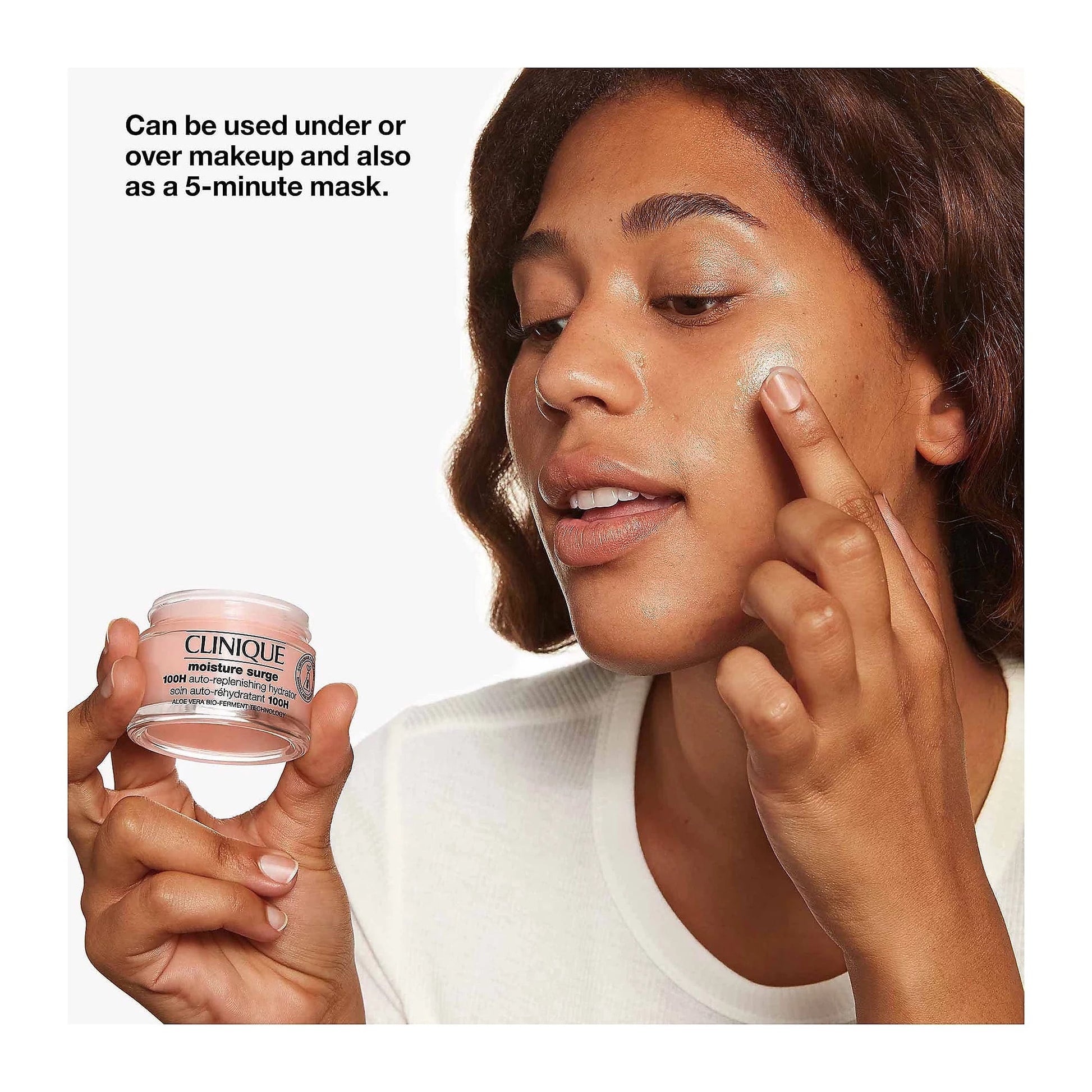 Moisture Surge 100H Auto-Replenishing Hydrator - Lightweight Gel-Cream for Deep Hydration and Radiant Skin (125ml / 4.2oz)