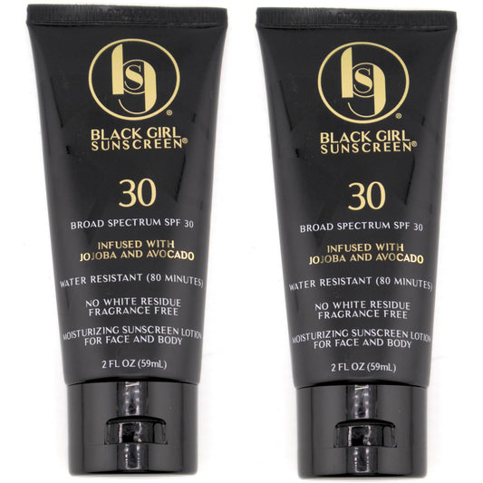 Ultimate Face and Body Moisturizing Sunscreen Lotion SPF 30 – Perfect for Melanin-Rich Skin with No White Cast (4 oz)